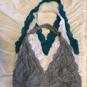 Set of 3 Halter Bralette